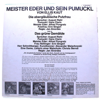 Meister Eder und sein Pumuckl von Ellis Kaut Schallplatte LP: Die abergläubische Putzfrau & Das grüne Gemälde